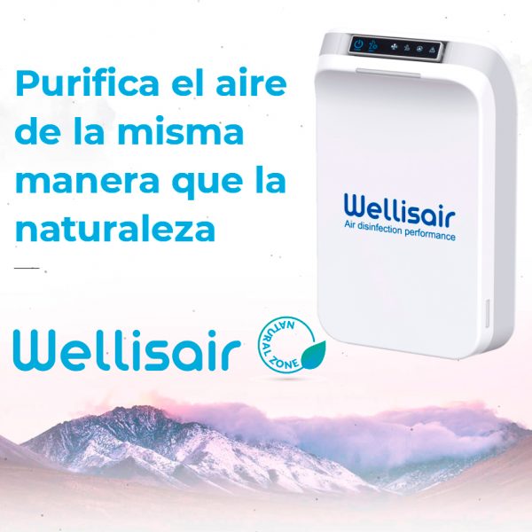 Wellisair unidad de desinfección